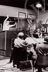 1977, séance d’enregistrement de la musique de JULIA